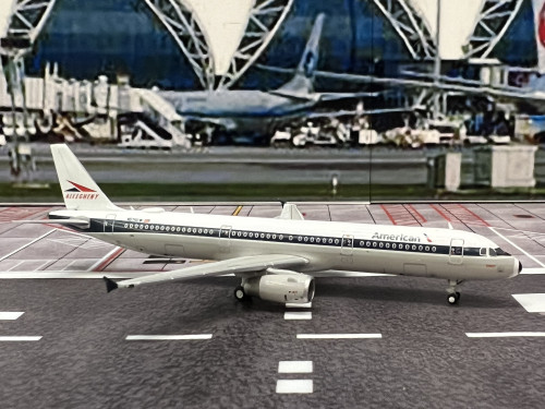 Gemini Jets 1:400 American Airlines A321 N579UW “Allegheny” Heritage GJ2261 4