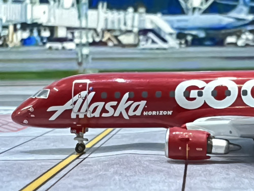 Gemini Jets 1:400 Alaska/Horizon Air E175LR N661QX 'Go Cougs' GJ2250 3
