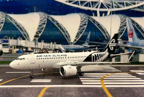 JC Wings 1:200 Air New Zealand A320NEO ZK-NHC XX2281 [Width 17 Length 18.5 Height 6 Cm] 1