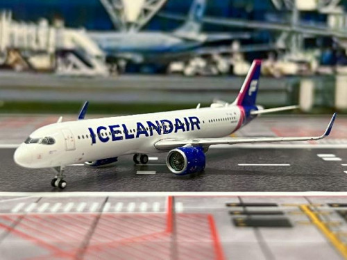 Gemini Jets 1:400 Icelandair A321neo TF-IAA GJ2337 [Width 9 Length 11 Height 3 cm] 5