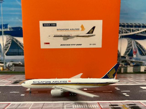  JC Wings 1:400 Singapore Airlines 777-200 9V-SVN Flap Down EW4772014A