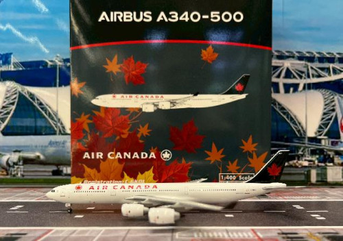 Phoenix 1:400 Air Canada A340-500 C-GKOL PH12048 [Width 16 Length 17 Height 4 cm]