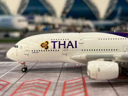 Aviation 1:400 Thai Airways A380-800 HS-TUC AV4291 [Width 20 Length 18 Height 5 cm] 3