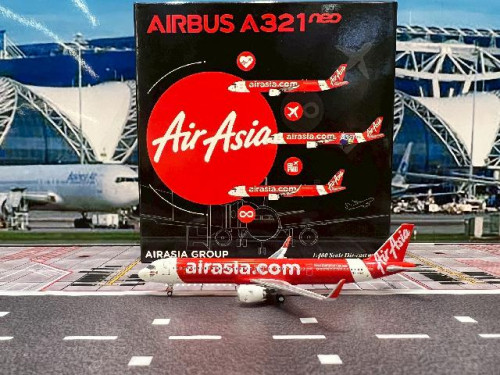 Panda Model 1:400 AirAsia A321-251NX 9M-VAC 62452
