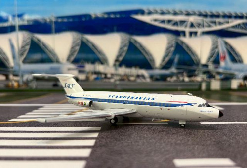 Inflight 1:200 SAS BAC 111-301AG G-ATPL IF111SK1125 [Width 13 Length 14 Height 3.5 cm] 2