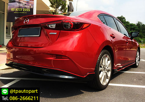 ชุดแต่ง Mazda3 MC Skyactiv 4 ประตู Sedan Oem สำหรับมาสด้า3 2017 2018 2
