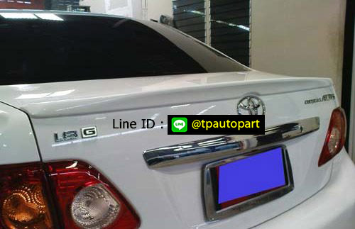 สปอยเลอร์ฝาท้าย Toyota Altis อัลตีส 2008 2009 2010 2011 2012 2013 1