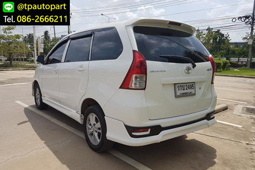 ชุดแต่งอแวนซ่า Toyoya Avanza 2012 2013 2014 2015 Oem สเกิร์ตรอบคัน 1