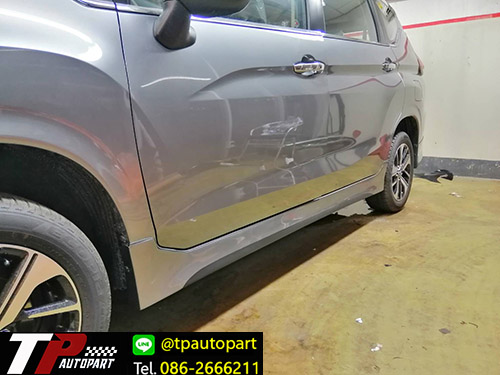 ชุดแต่ง Mitsubishi Xpander เอ็กซ์แพนเดอร์ 2018 OEM สเกิร์ตรอบคัน 4