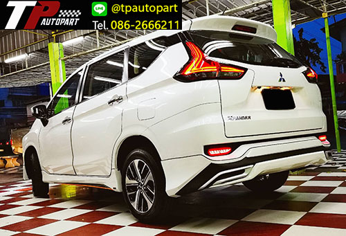 ชุดแต่ง Mitsubishi Xpander เอ็กซ์แพนเดอร์ 2018 MDP-Sport V2 สเกิร์ตรอบคัน 1