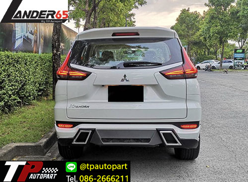 ชุดแต่ง Mitsubishi Xpander เอ็กซ์แพนเดอร์ 2018 Lander65 สเกิร์ตรอบคัน 5