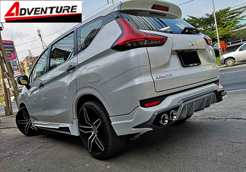 ชุดแต่ง Mitsubishi Xpander เอ็กซ์แพนเดอร์ 2018 Adventure สเกิร์ตรอบคัน 6