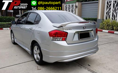 ชุดแต่งซิตี้ Honda City 2008 2009 2010 2011 Mugen สเกิร์ตรอบคัน 4