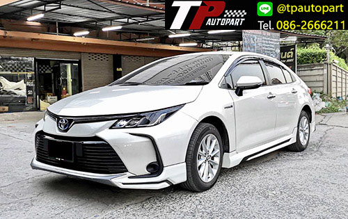 ชุดแต่งสเกิร์ตรอบคัน Toyota Altis TP-S อัลตีส 2019 2020