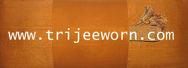 ไตรจีวร  ผ้าป่านอินเดีย Trijeeworn 9 Section Triple Robe in Indian Voille