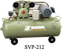 ปั๊มลมสวอน SWAN 1/2 แรงม้า รุ่น SVP-212