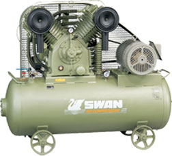 ปั๊มลมสวอน SWAN 2 แรงม้า รุ่น SVP-202-106 (380 V)