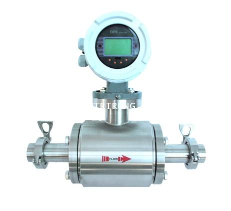 เครื่องวัดการไหลของเหลวในอุตสาหกรรมอาหารและยา LDGS-Sanitary Magnetic Flow Meter