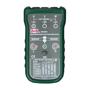 เครื่องวัดทิศทางการหมุนมอเตอร์ Motor and Phase Rotation Indicator