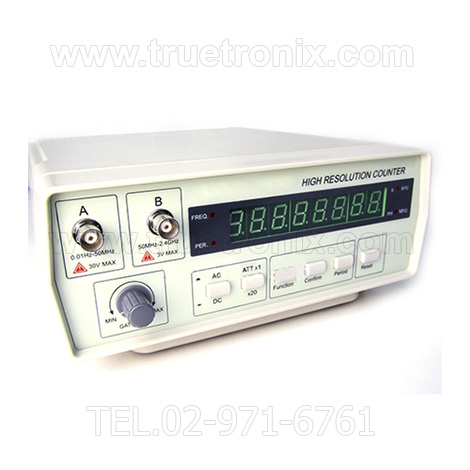 เครื่องวัดความถี่ Precision Frequency Counter 0.01Hz-2.4GHz