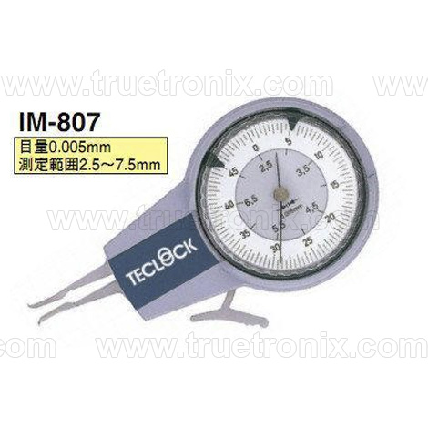 เกจวัดระยะภายในช่อง TECLOCK IM-807 Internal Dial Caliper Gauge 2.5-7.5mm