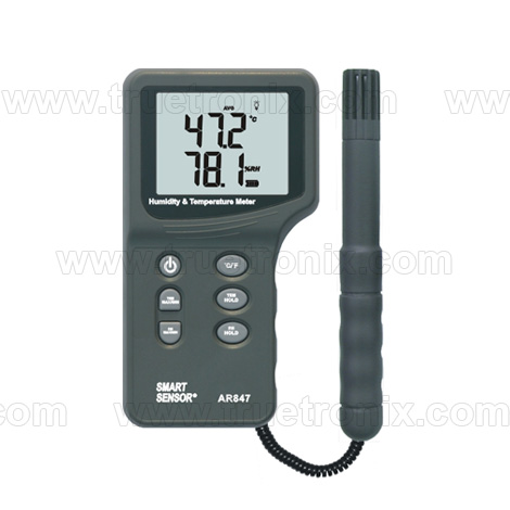 เครื่องวัดอุณภูมิและความชื้น AR847 Humidity and Temperature Meter