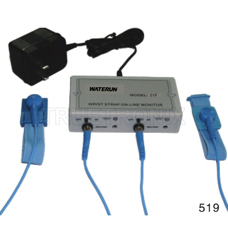 สายรัดข้อมือกันไฟฟ้าสถิต Wrist strap On-Line Monitor 519