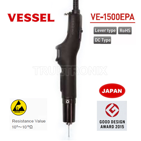 ไขควงทอร์คไฟฟ้าปรับแรงบิด Vessel VE-1500EPA Electric Torque Driver