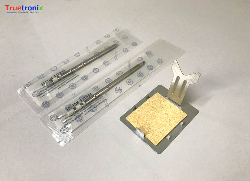 หัวแร้งปรับอุณหภูมิขนาดพกพา Mini soldering iron station BK950D 3