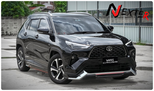 ชุดแต่งรอบคัน Yaris Cross HEV ดีไซน์ NEXTER - แต่งยาริสครอสสวย, สเกิร์ต yaris cross 2023 2024 2025