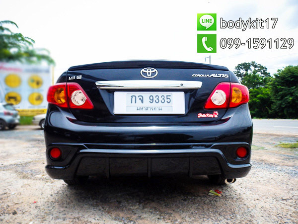 ชุดแต่งสเกิร์ตรอบคัน Altis TRD Sportivo อัลติส 2008 1