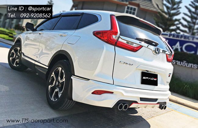 ชุดแต่งCRV 2017 2018 CRV G5 ท่อคู่ สปอร์ต แต่งสวย ราคาชุดแต่ง CRV 2017 [CRV G5] 5