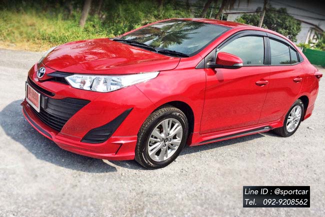 ชุดแต่งYaris 2017 2018 Ativ ทรง SPACE V1 ยาริสเอทีฟ แต่งสวย ราคาไม่แรง 5