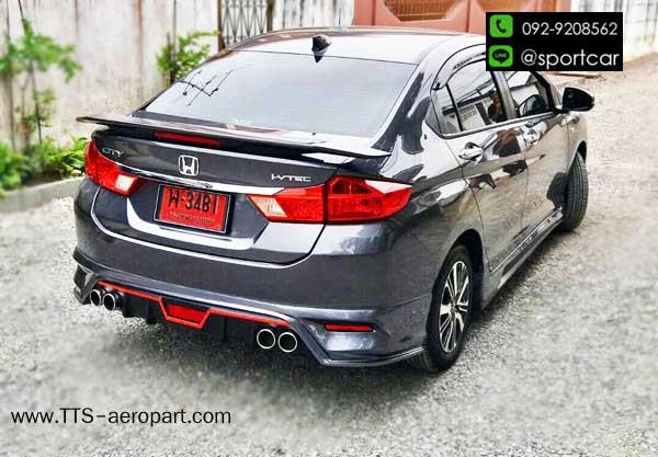 สปอยเลอร์ ฮอนด้าซิตี้ Honda City 2014-2017 2018 1