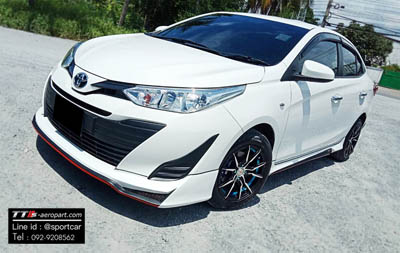 ชุดแต่งYaris 2017 2018 Ativ ทรง SPACE V2 ยาริสเอทีฟ แต่งสวย ราคาไม่แรง 1