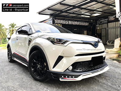 ชุดแต่งCHR ทรง Driv68 ของแต่ง ซีเอชอาร์ แต่งสวย Toyota CHR  สเกิร์ตแต่ง พร้อมติดตั้ง 3