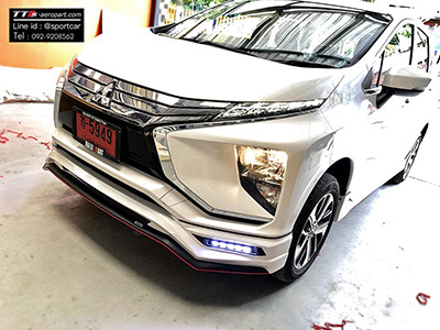 ชุดแต่ง Xpander ทรง XPAN V1  สเกิร์ตรอบคัน เอกซ์แพนเดอร์ Xpanderแต่งสวย ราคาไม่แรง 4