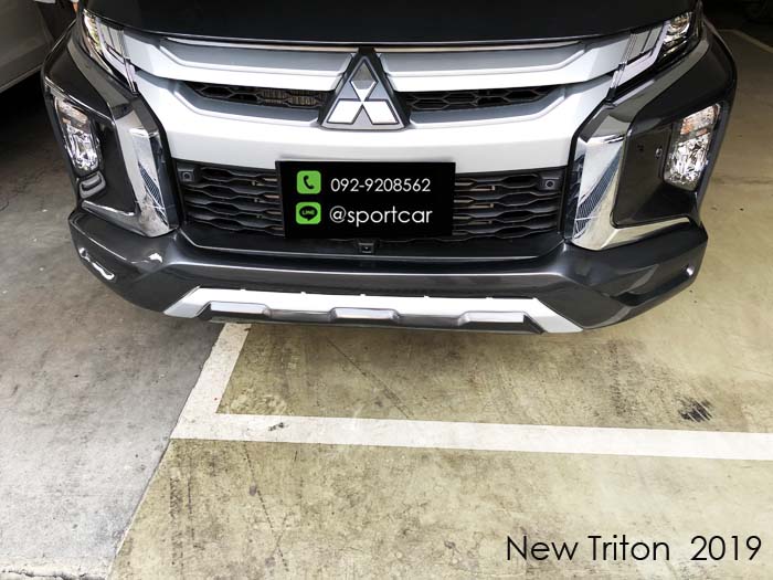 ชุดแต่งTriton 2019 สเกิร์ตหน้าทรง OEM มิตซูบิชิไทรทันโฉมใหม่2019 แต่งสวย 3