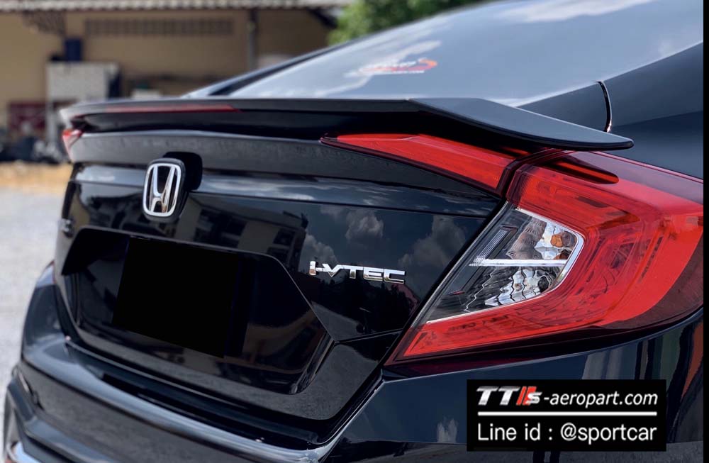 ชุดแต่ง Civic FC 2019 ทรงRS4 ฮอนด้าซีวิค ไมเนอร์เชนจ์ สเกิร์ตรอบคัน สปอยเลอร์ Civic 2019 ใหม่ล่าสุด 6