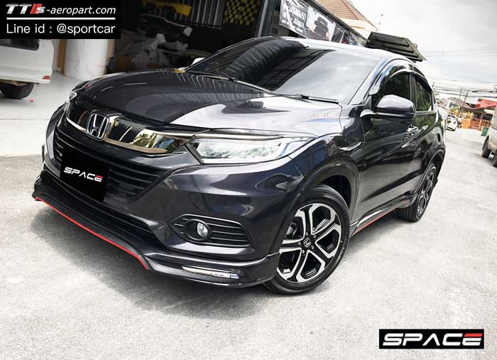 ชุดแต่งHRV 2018 2019 2020 2021 ทรง SPACE VIP style,Honda hrv แต่งสวย สเกิร์ตรอบคัน เอชอาร์วี ใหม่ล่า 1