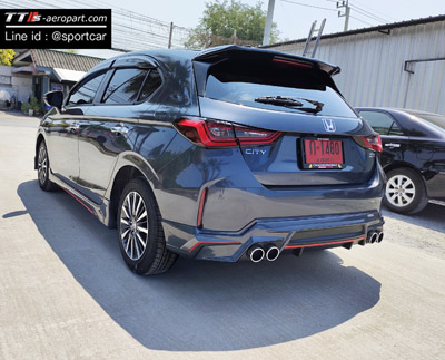 ชุดแต่ง City hatchback 5ประตู RS Drl, City 2020 Turbo สเกิร์ตรอบคัน ฮอนด้า ซิตี้ แต่งสวย 8