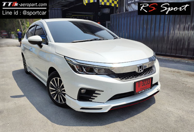 ชุดแต่ง City hatchback RS Sport 5ประตู City 2020 Turbo สเกิร์ตรอบคัน ฮอนด้า ซิตี้ แต่งสวย 2