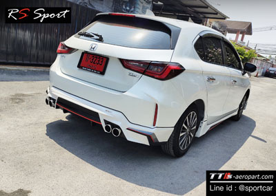 ชุดแต่ง City hatchback RS Sport 5ประตู City 2020 Turbo สเกิร์ตรอบคัน ฮอนด้า ซิตี้ แต่งสวย 3