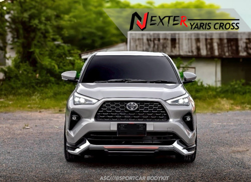 ชุดแต่งรอบคัน Yaris Cross HEV ดีไซน์ NEXTER - แต่งยาริสครอสสวย, สเกิร์ต yaris cross 2023 2024 2025 9