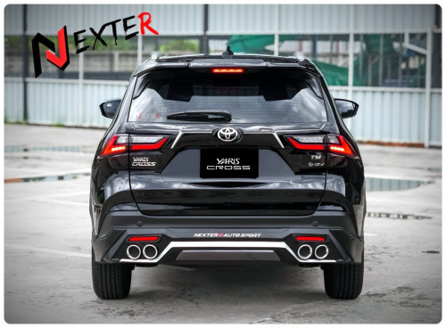ชุดแต่งรอบคัน Yaris Cross HEV ดีไซน์ NEXTER - แต่งยาริสครอสสวย, สเกิร์ต yaris cross 2023 2024 2025 2