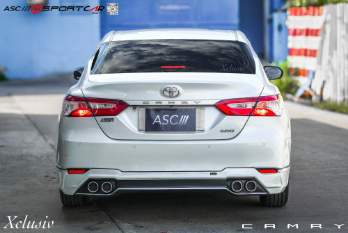 ชุดแต่ง Camry 2019 - 2023 Xclusiv - ท่อกลมแฝด โตโยต้า แคมรี่ใหม่ 2019 แต่งสวย แต่งสวยอย่างมีระดับ 4