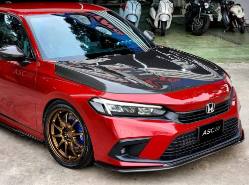 ลิ้นคาร์บอน Civic FE 2021 2022 2023 - ลิ้นแต่งรอบคัน Civic FE แต่งสวย ของแต่ง Civic FE CARBON