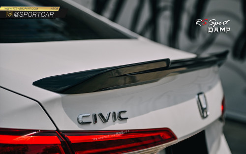 สปอยเลอร์ Civic FE 2022 2021 สำหรับ Civic Turbo และ Civic EHEV- ทรง RS, Civic FE แต่งสวย, ของแต่ง Ci