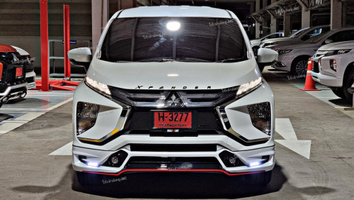 ชุดแต่ง xpander ทรง Strom Mix, มิตซูบิชิ เอ็กซ์แพนเดอร์ แต่งสวย , สเกิร์ตรอบคัน Mitsubishi Xpander g 2