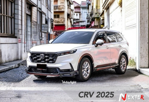 ชุดแต่ง CRV G6 2023 2024 2025 ทรง Nexter (Black edition) พร้อมกาบประตู - ชุดแต่งรอบคัน Honda CRV ใหม